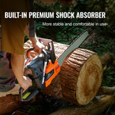 52CC 18in Gasoline Chainsaw Gas Powered Wood Cutting Engine Chain Saw